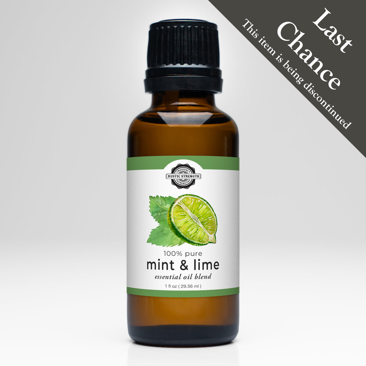 Mint & Lime Essential Oil Blend - Rustic Strength