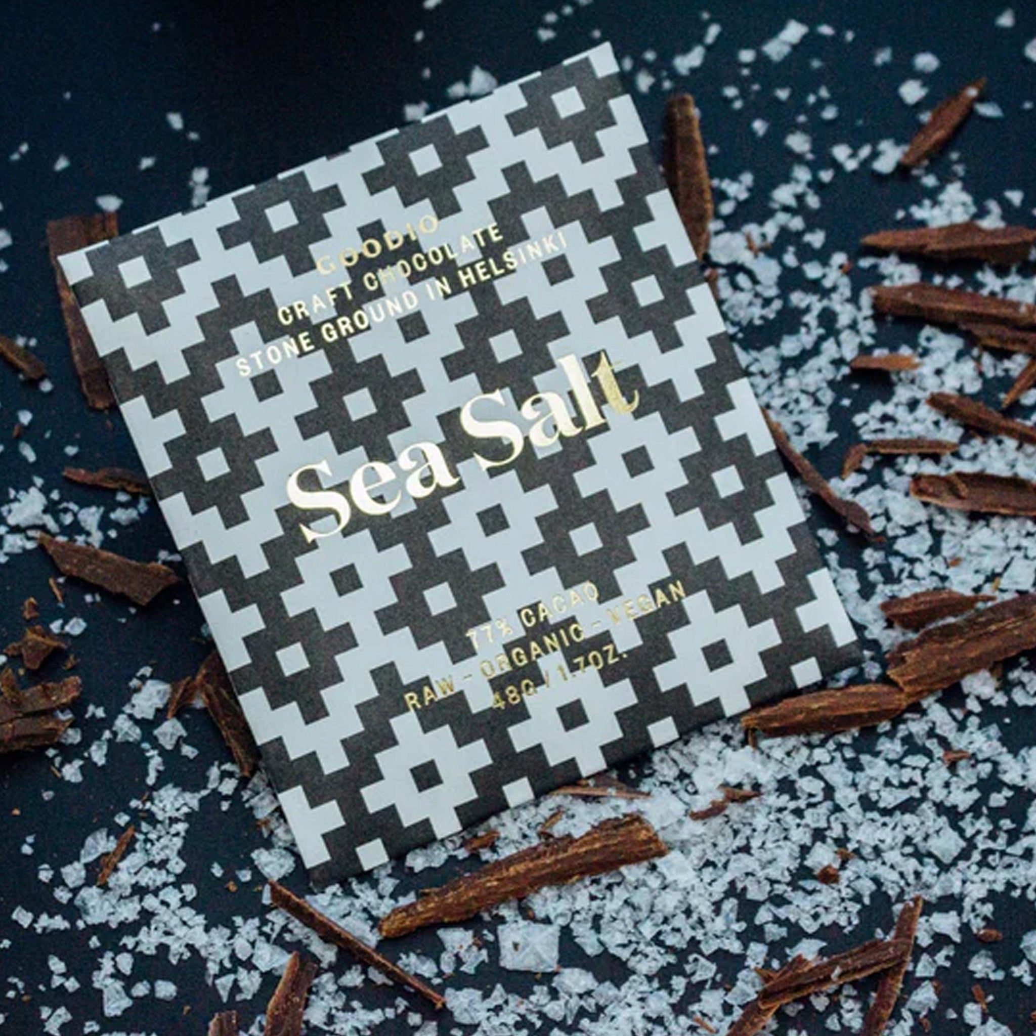 Chocolate | Goodio | Sea Salt 77%