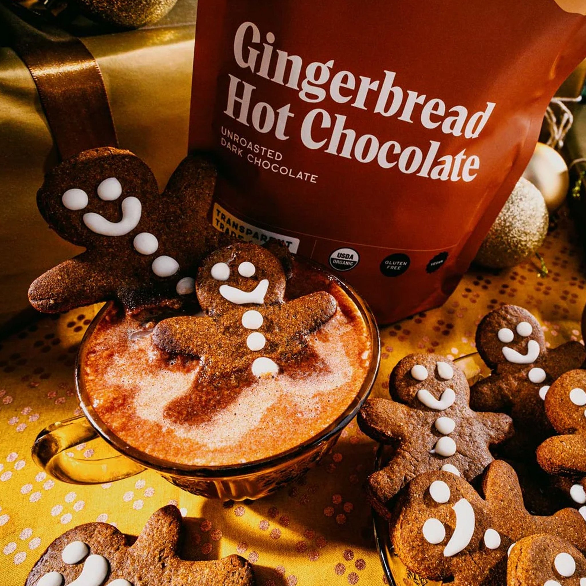 Drinking Chocolate | Raaka | Gingerbread Hot Chocolate 5 oz