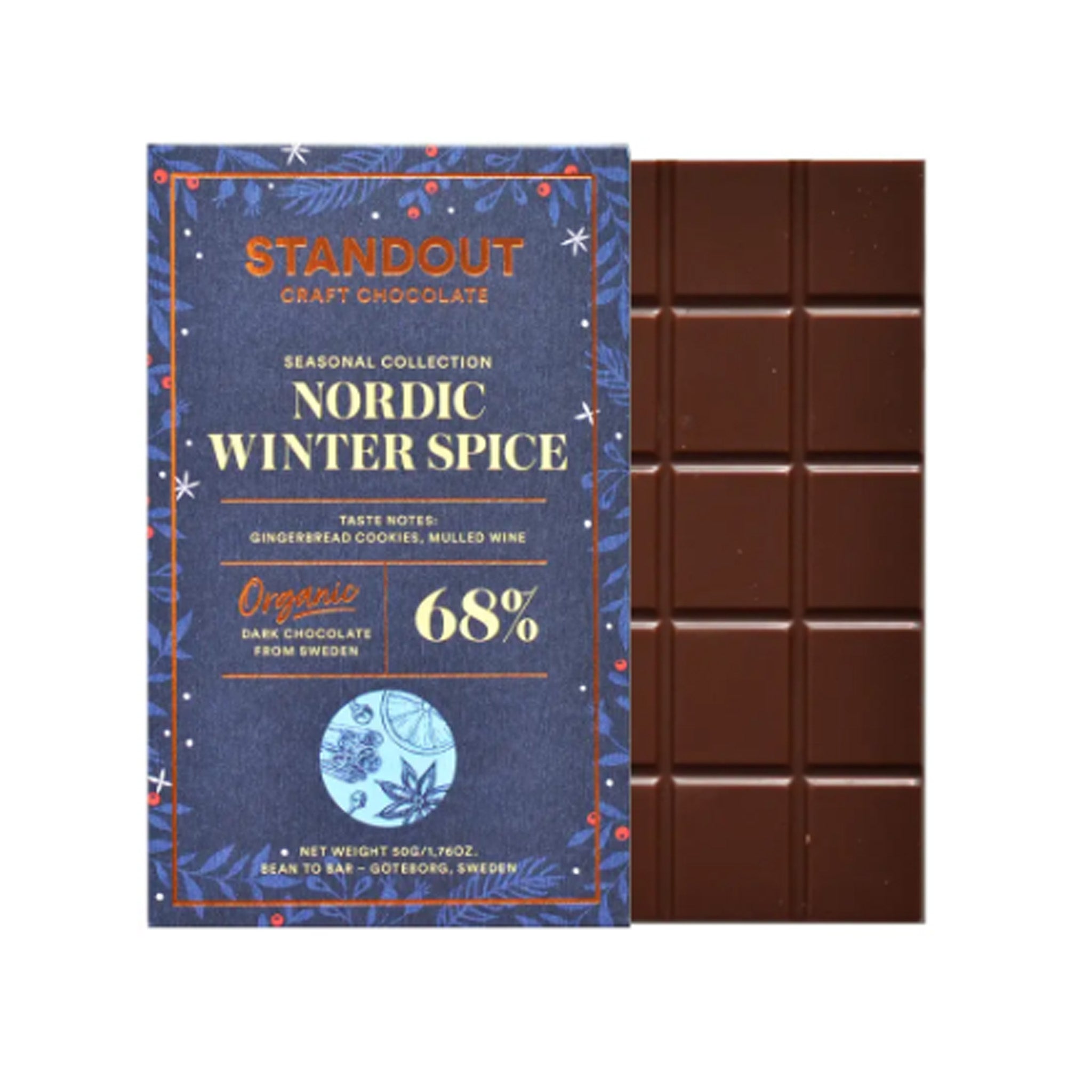 Dark Chocolate | Standout | Nordic Winter Spice 50g