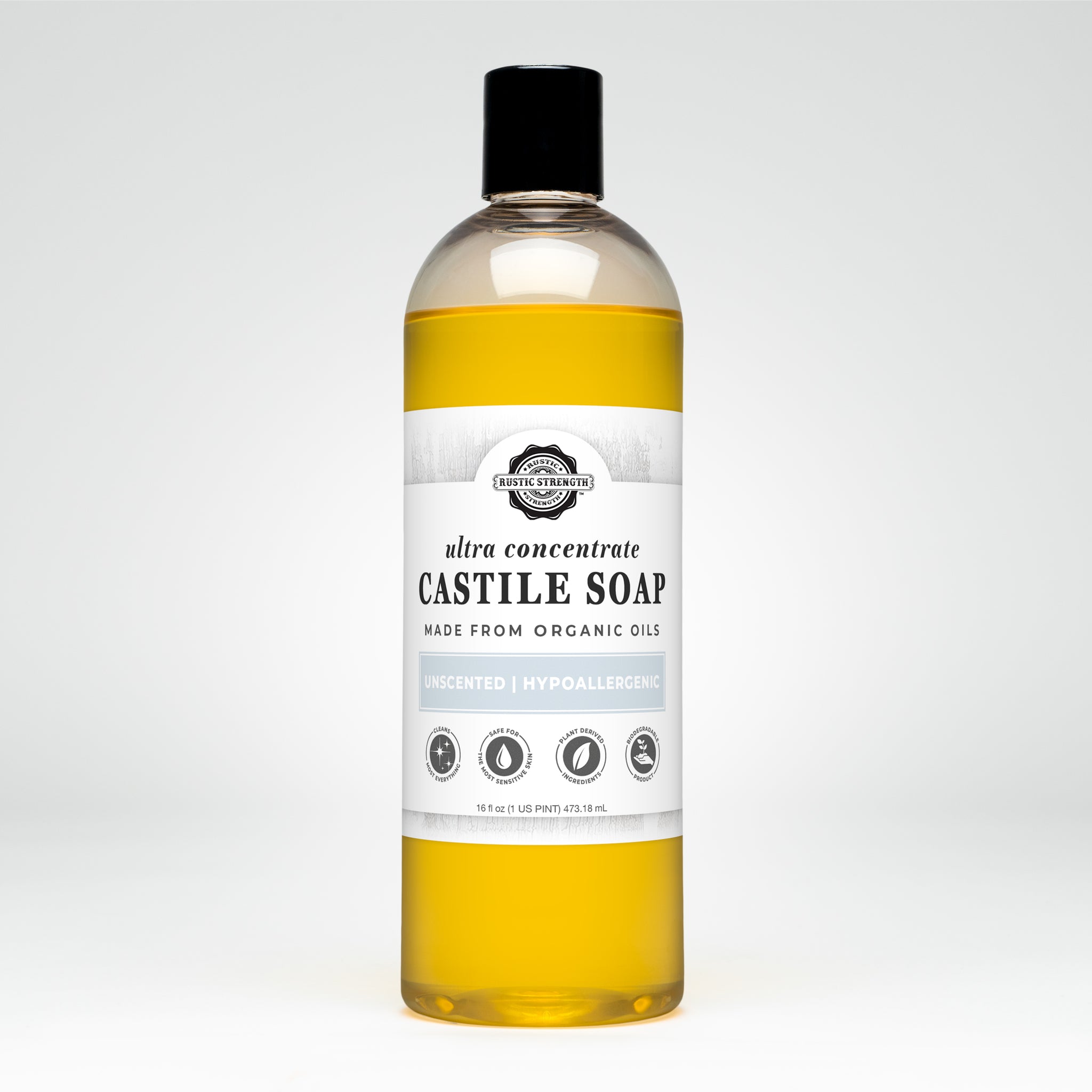 Castile Soap - Ultra Concentrate | Unscented – Rustic Strength