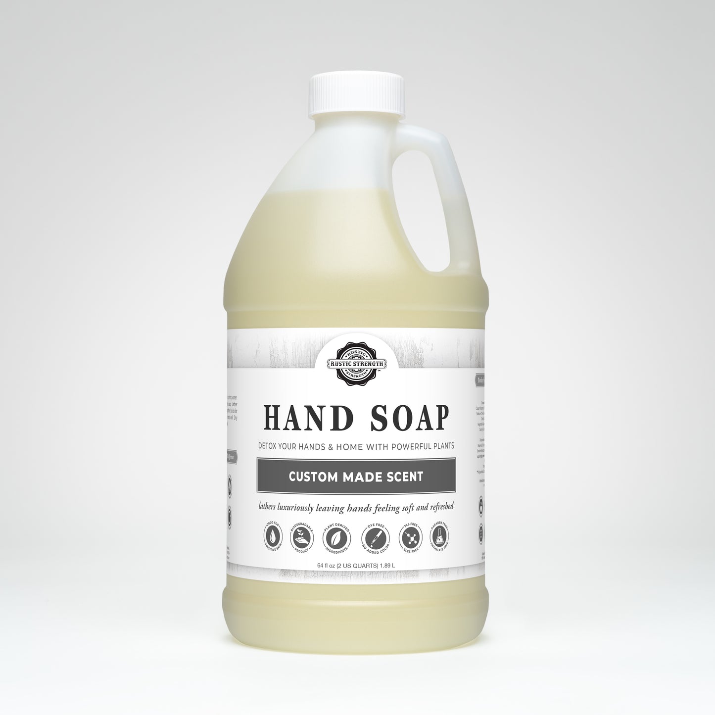 Hand Soap  Custom Made Scent – Rustic Strength