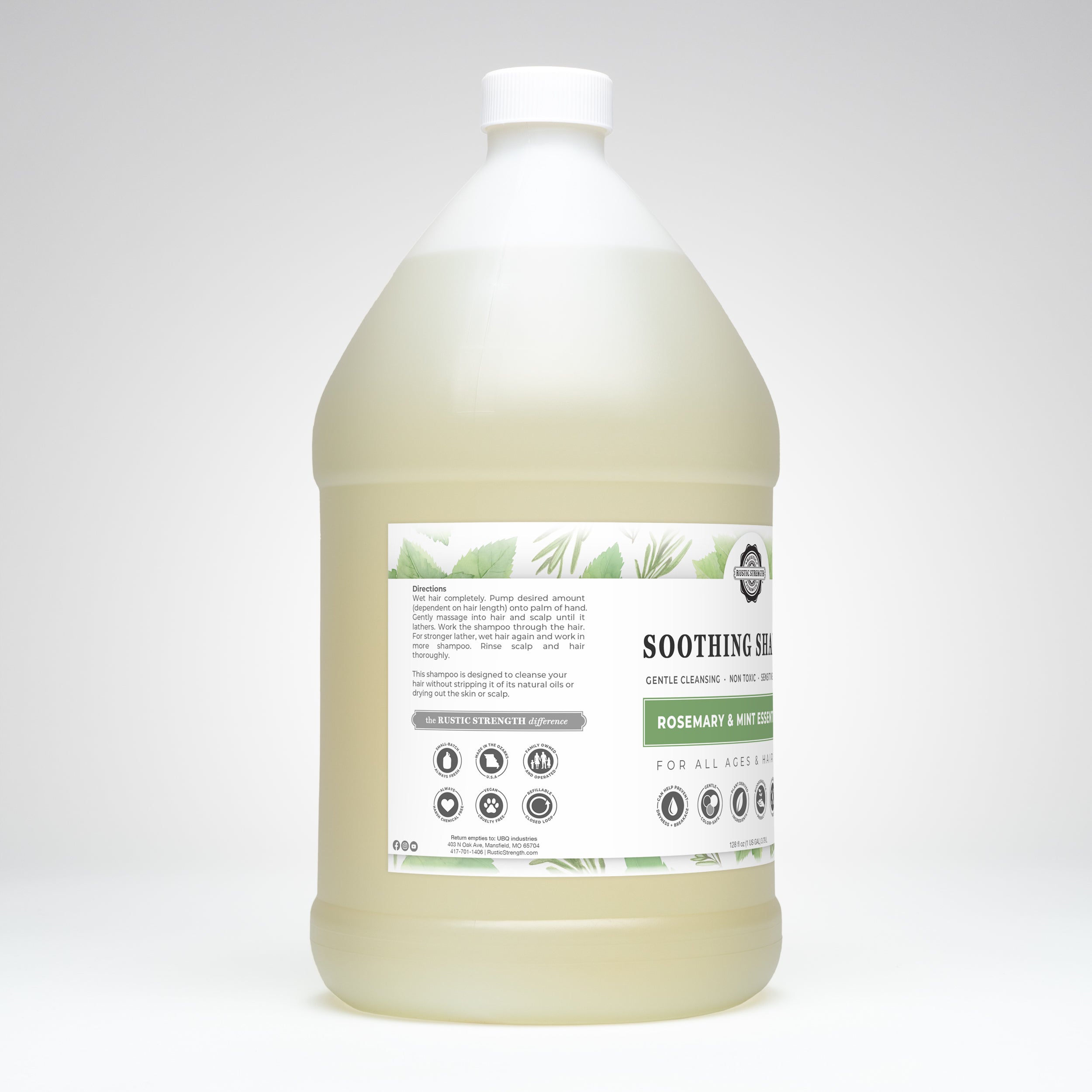 Soothing Shampoo | Rosemary & Mint