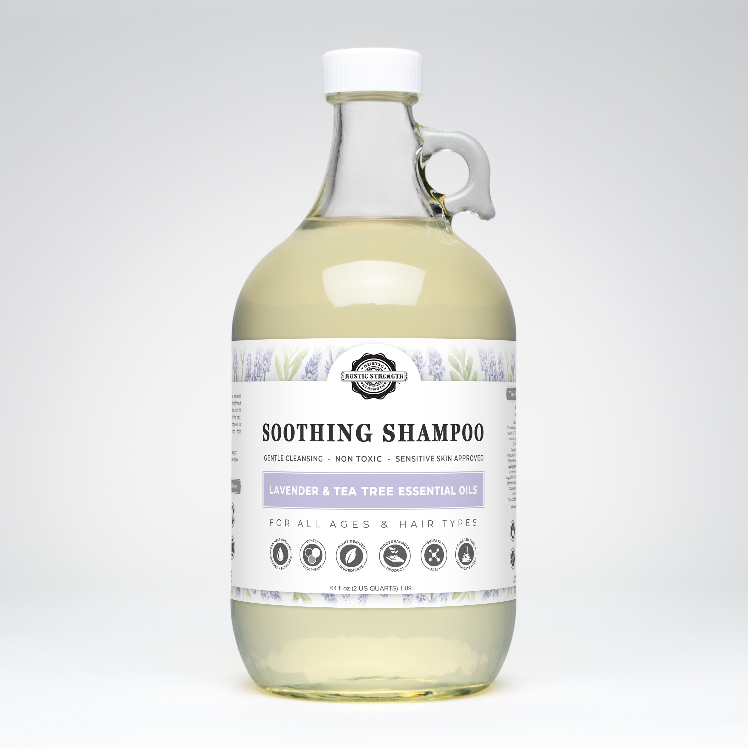 generic tea tree oil lavender shampoo Gentle Cleansing, Hydrating Herbal Shampoo – Rustic Strength